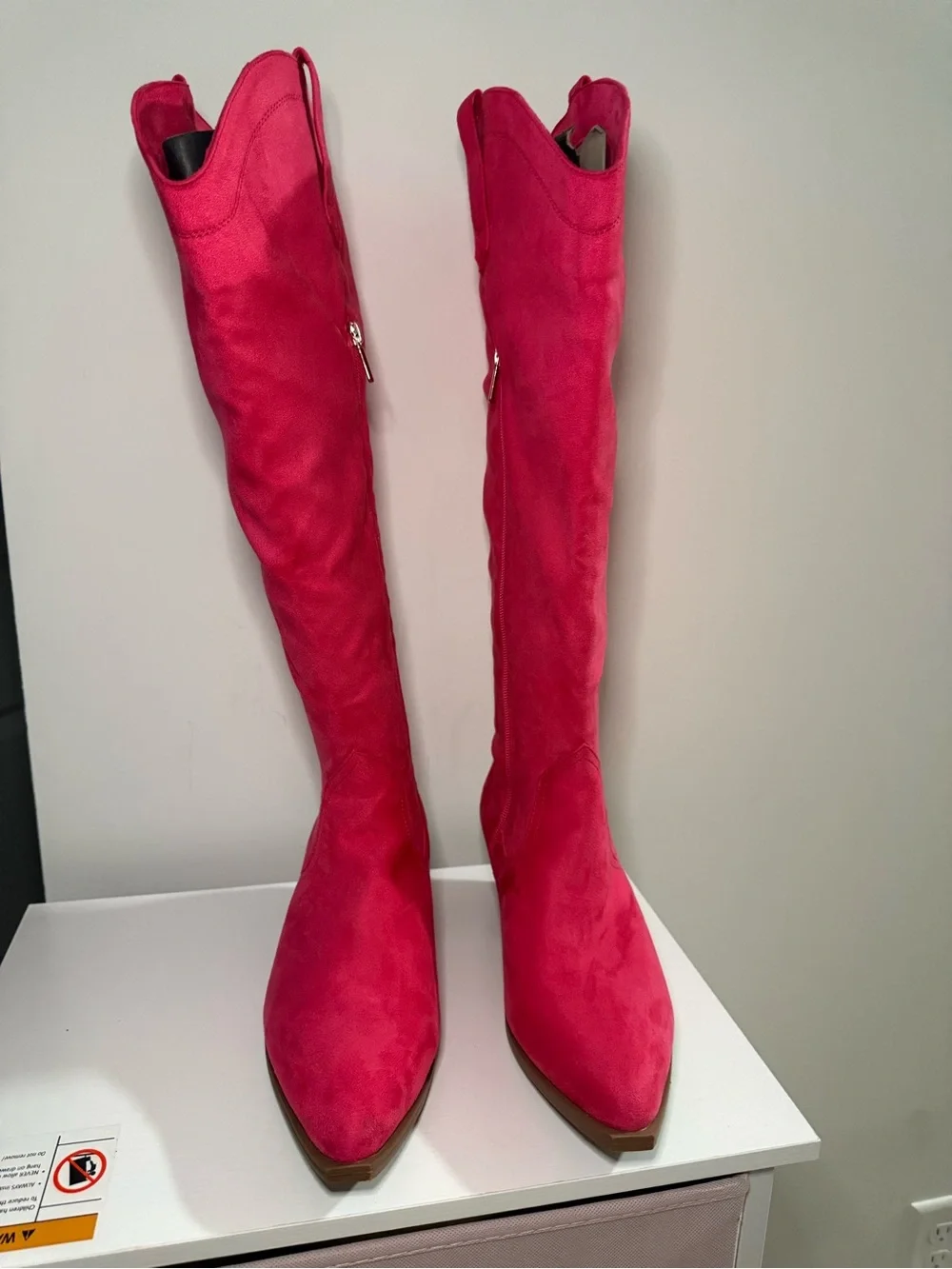 Cato Hot Pink Over-the-Knee Slouch Boots